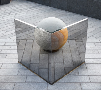 James Hopkins, ECliptical Shperes, Photo by Ron Bambridge. James Hopkins, ECliptical Shperes, Photo by Ron Bambridge.