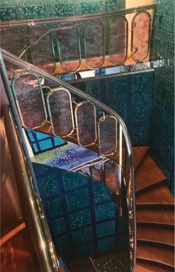 Nickel Plated Staircase Photo By HGMP Nickel Plated Staircase Photo By HGMP