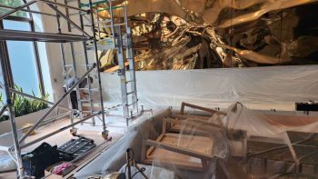 Rio Tinto. London
Cast bronze wall sculpture, refurbishment, Photo HGMP Rio Tinto. London Cast bronze wall sculpture, refurbishment, Photo HGMP